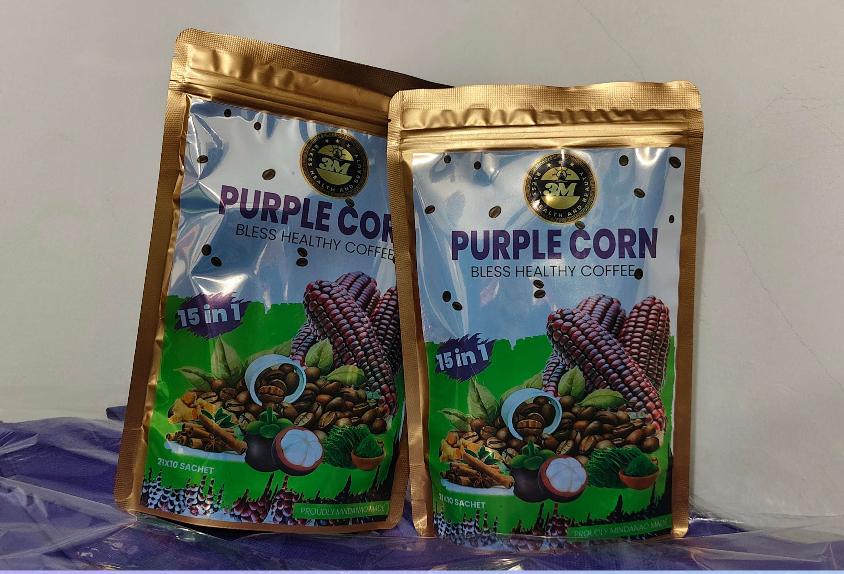 Purple Corn 15N1 Bless Healthy Coffee